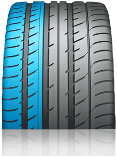 Tread Design - Inner Rib & Notch